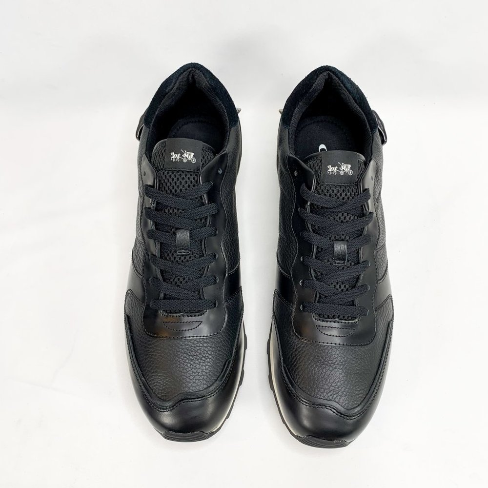 COACH C118 Rivited Runner Sneakers Spike 13 D NEW - Picture 5 of 8